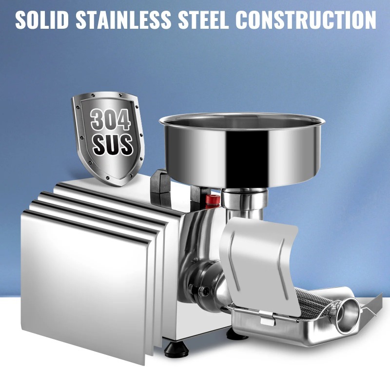 Stainless Steel Strainer - SucceBuy Electric Fruit Press Strainer Machine