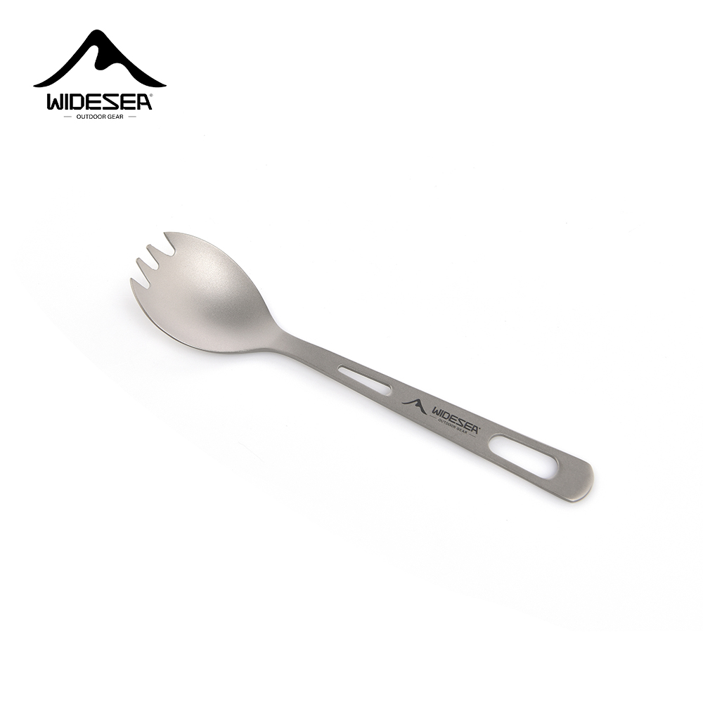 Kitchen Gadgets Sale - Widesea Camping Cooking Set Spork Titanium