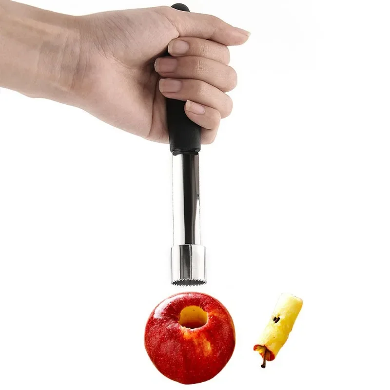 Kitchen Gadgets Hacks - Stainless Steel Apple Corer Red Dates