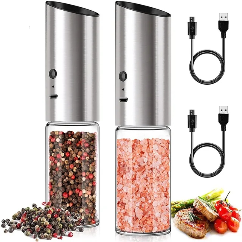 Kitchen Gadgets Smart - ZaiXiao Electric Salt and Pepper Grinder