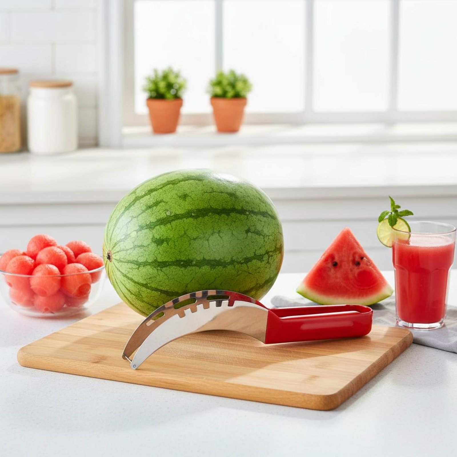 Vegetable Kitchen Gadgets - Watermelon Cube Cutter Food Grade Material