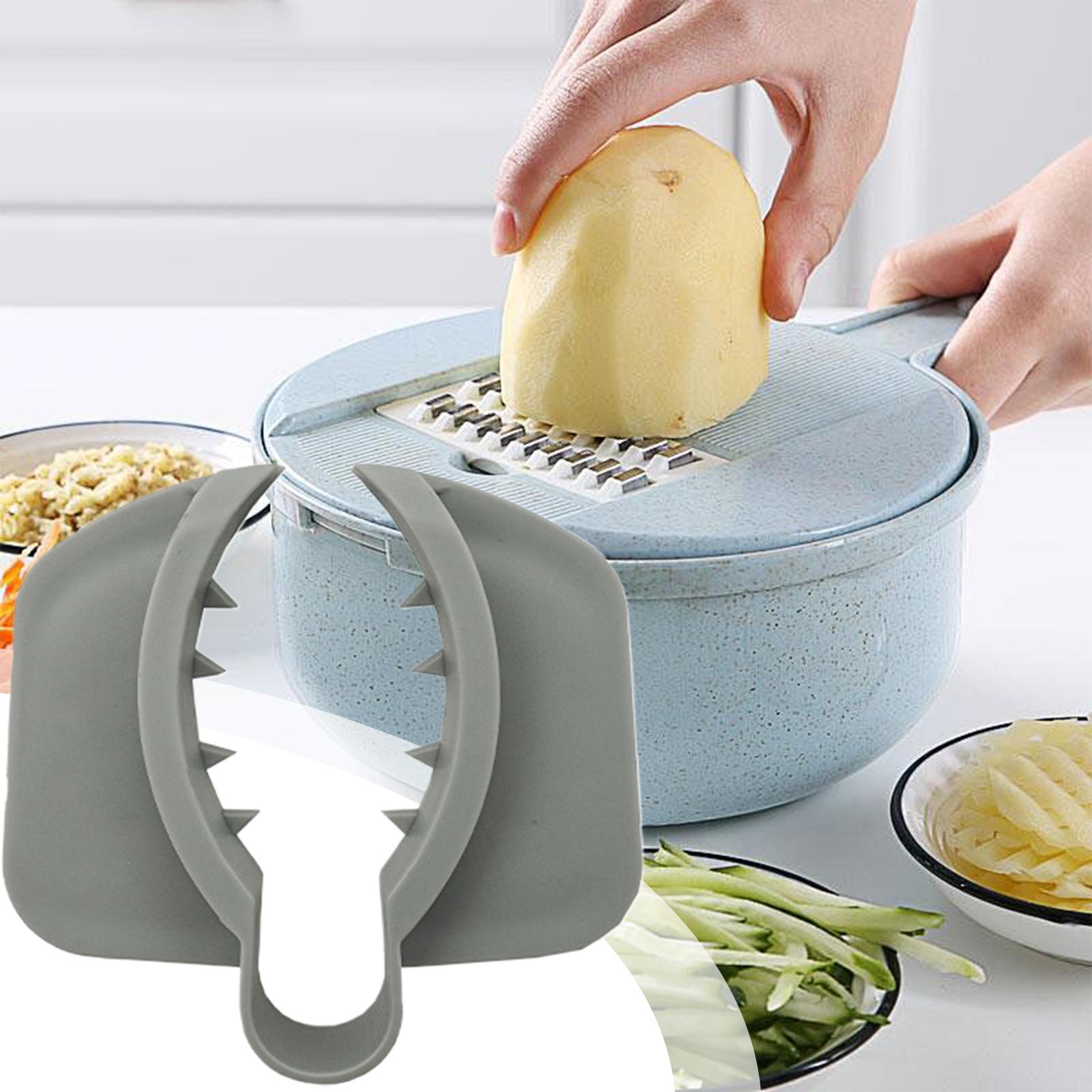 Mandoline Slicer - Finger Guards for Cutting Food Non