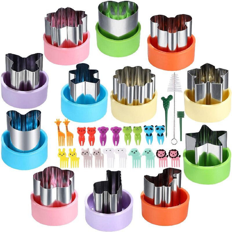 Kitchen Gadgets Smart - Stainless Steel Vegetable Cutter Shapes Set