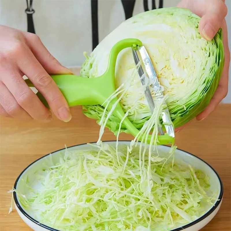 Mandoline Slicer - Pro Vegetable Cutter Cabbage Slicer Shredder