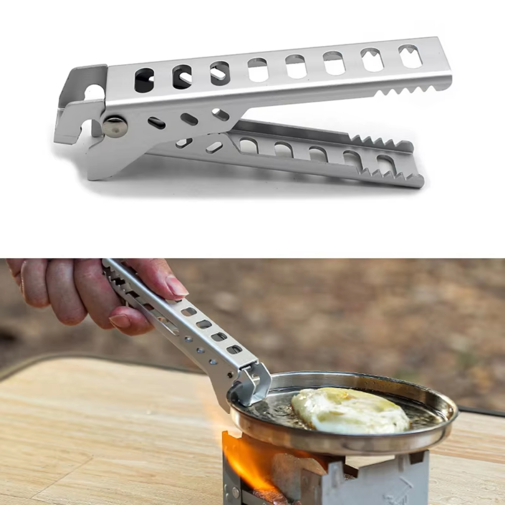 Kitchen Gadgets Sale - Outdoor Aluminium Anti-hot Alloy Clip Bowl