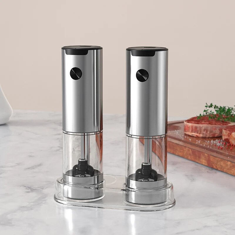 Kitchen Gadgets Smart - Electric Automatic Mill Pepper And Salt