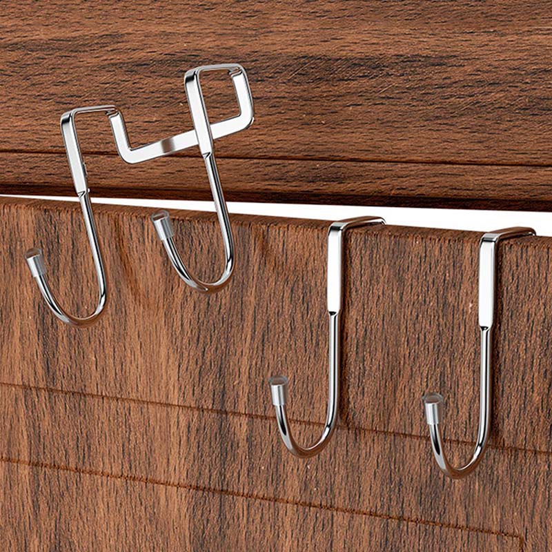 Kitchen Gadgets Organizer - 5PC 304 Stainless Steel Hook Free
