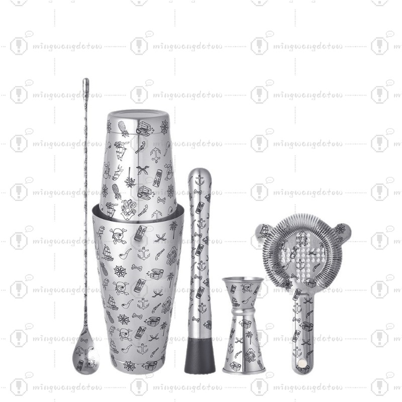 Stainless Steel Strainer - Polished Stainless Steel Ice Strainer, Cocktail