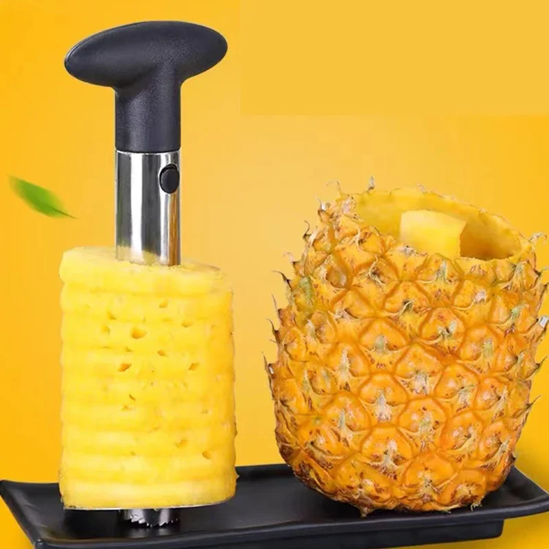 Kitchen Gadgets Hacks - Pineapple Slicer Peeler Cutter Parer Knife