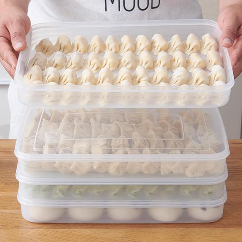 Kitchen Gadgets Organizer - New·Kitchen Storage Box Refrigerator Organizer Transparent