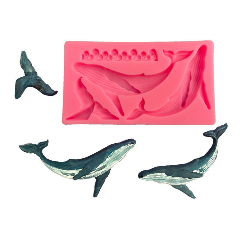 Kitchen Gadgets Ninja - DIY Whale Silicone Mold Ocean Series