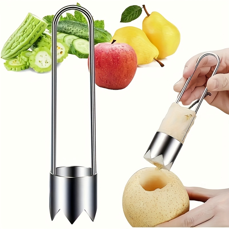 Vegetable Kitchen Gadgets - Stainless Steel Fruit Vegetable Core Remover