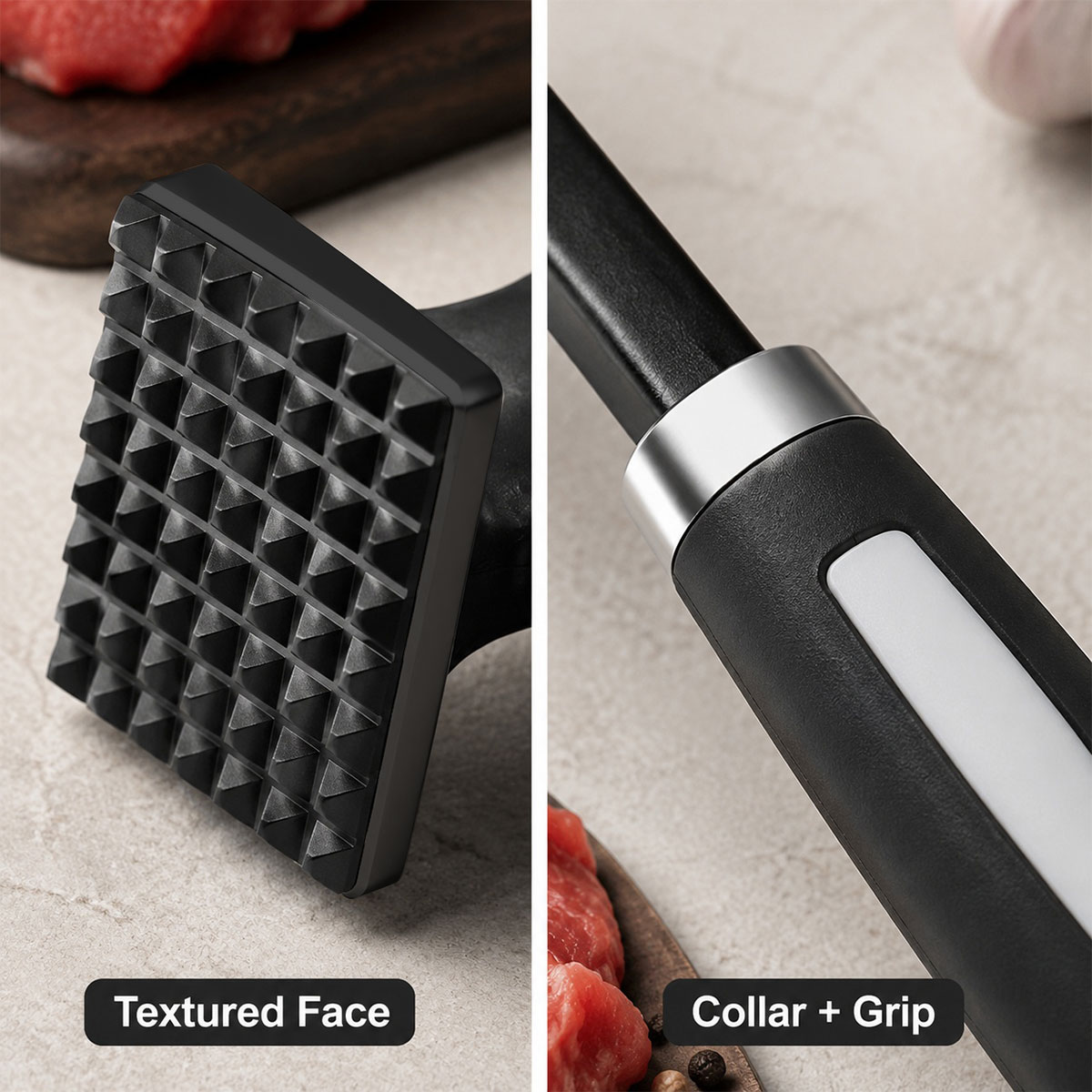 Kitchen Gadgets Modern - Heavy Duty Stainless Steel Meat Tenderizer