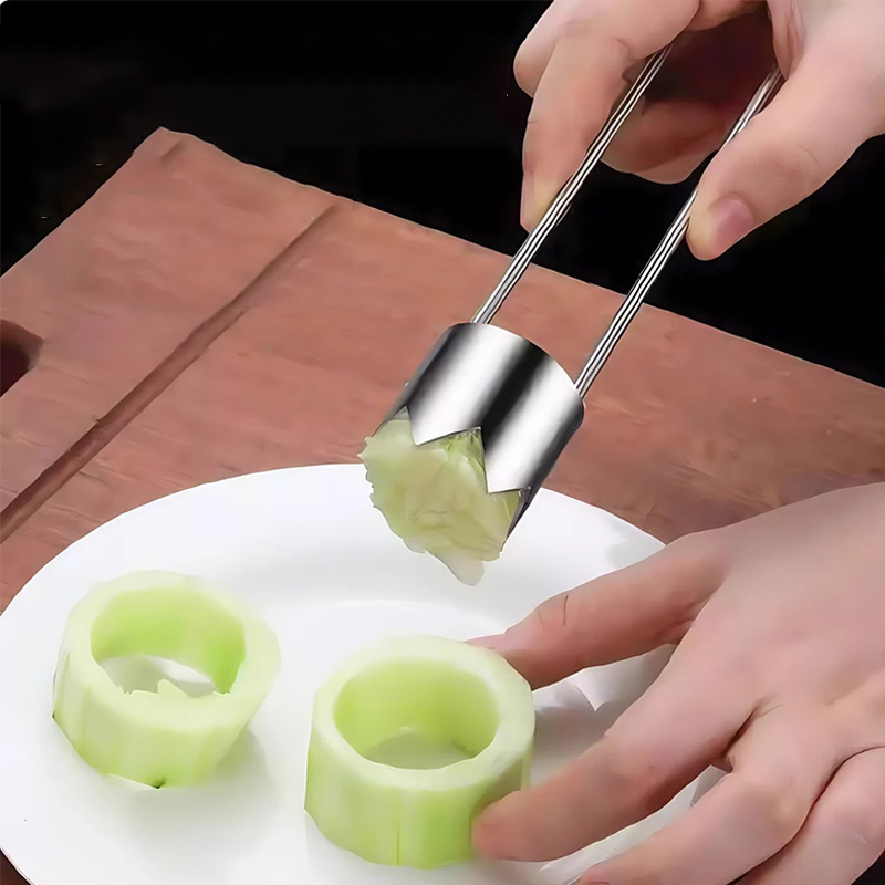 Stainless Steel Fruit Core Rem - Vegetable Kitchen Gadgets 评论和价格