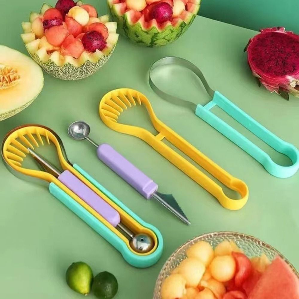 Easy To Clean 3 in 1 Melon Sco - Avocado Slicer Tool 评论和价格