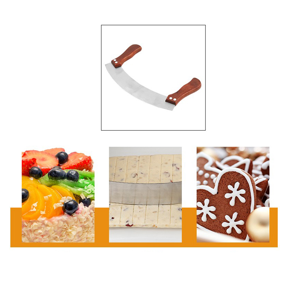 1pc Double Handle Nougat Cutte - Kitchen Gadgets Ninja 评论和价格