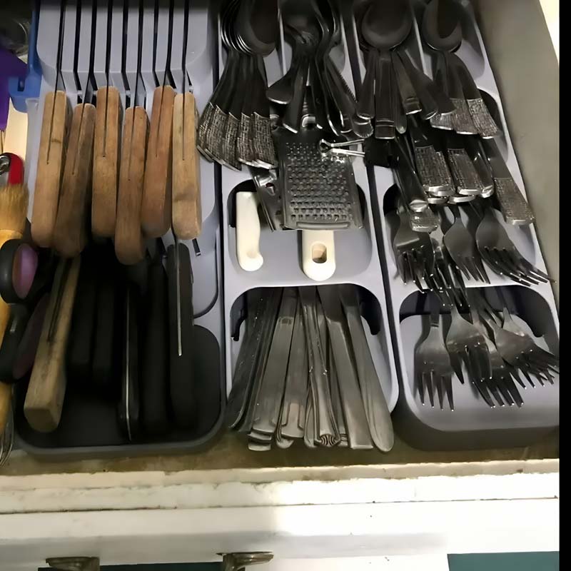 Practical Drawer Knife Storage - Kitchen Gadgets Storage Ideas 评论和价格