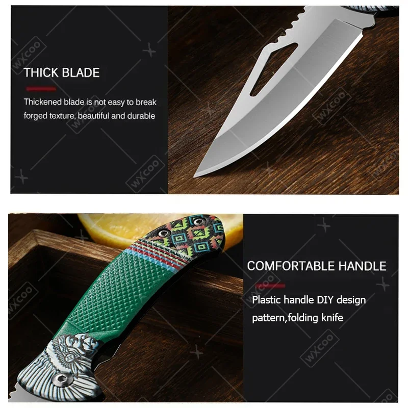 WXCOO Folding Knife Stainless  - Kitchen Gadgets Sale 评论和价格