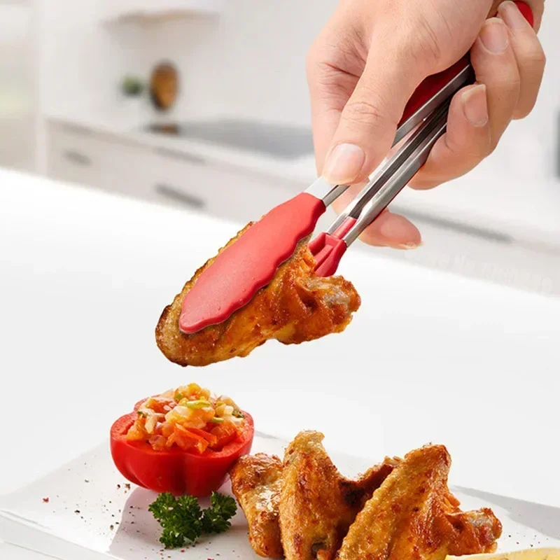 7 Inch Non-Slip Food Tongs Cre - Kitchen Gadgets Sale 评论和价格