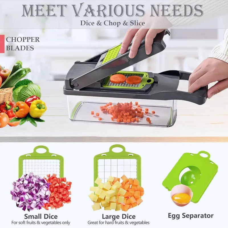 2026 Latest Pro-Series 16-in-1 - Mandoline Slicer 评论和价格