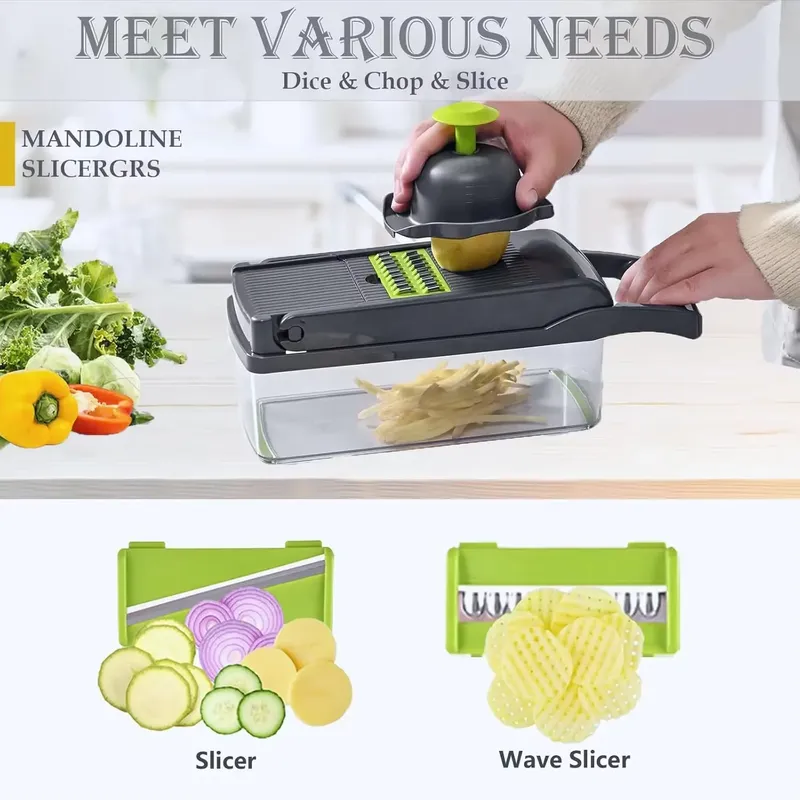 2026 Latest Pro-Series 16-in-1 - Mandoline Slicer 评论和价格