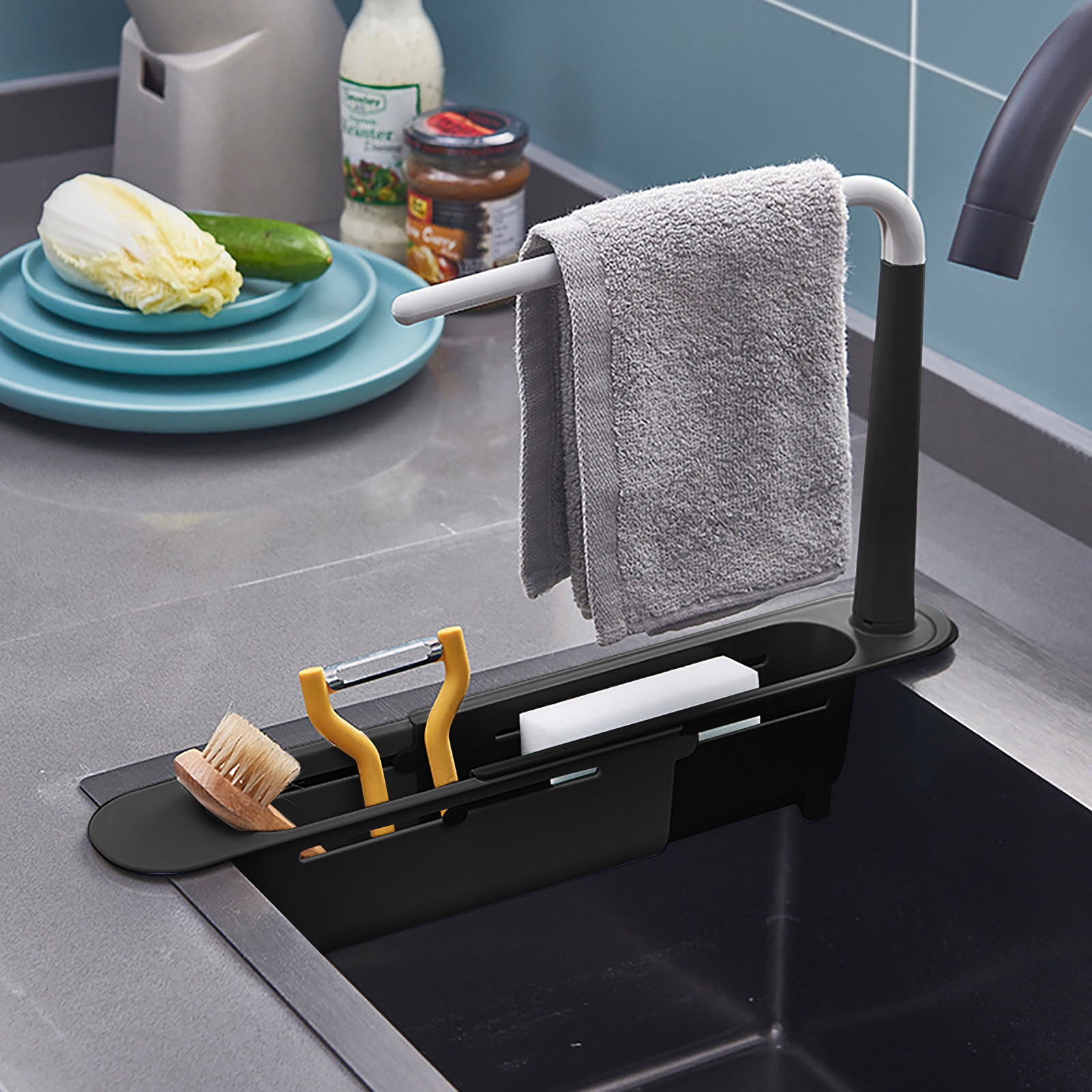 elescopic Sink Shelf Drainer R - Kitchen Gadgets Storage Ideas 评论和价格