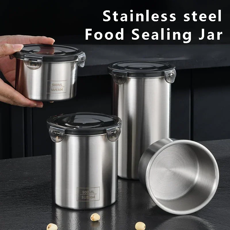 Stainless Steel Food Container - Kitchen Gadgets Storage Ideas 评论和价格