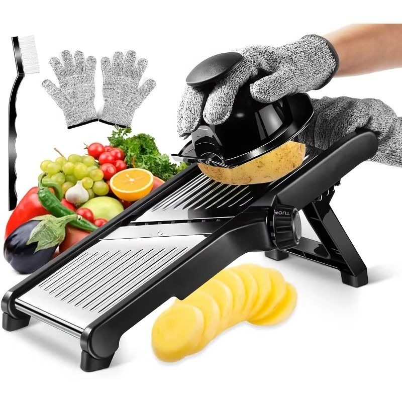 Stainless Steel Mandoline Slic - Mandoline Slicer 评论和价格