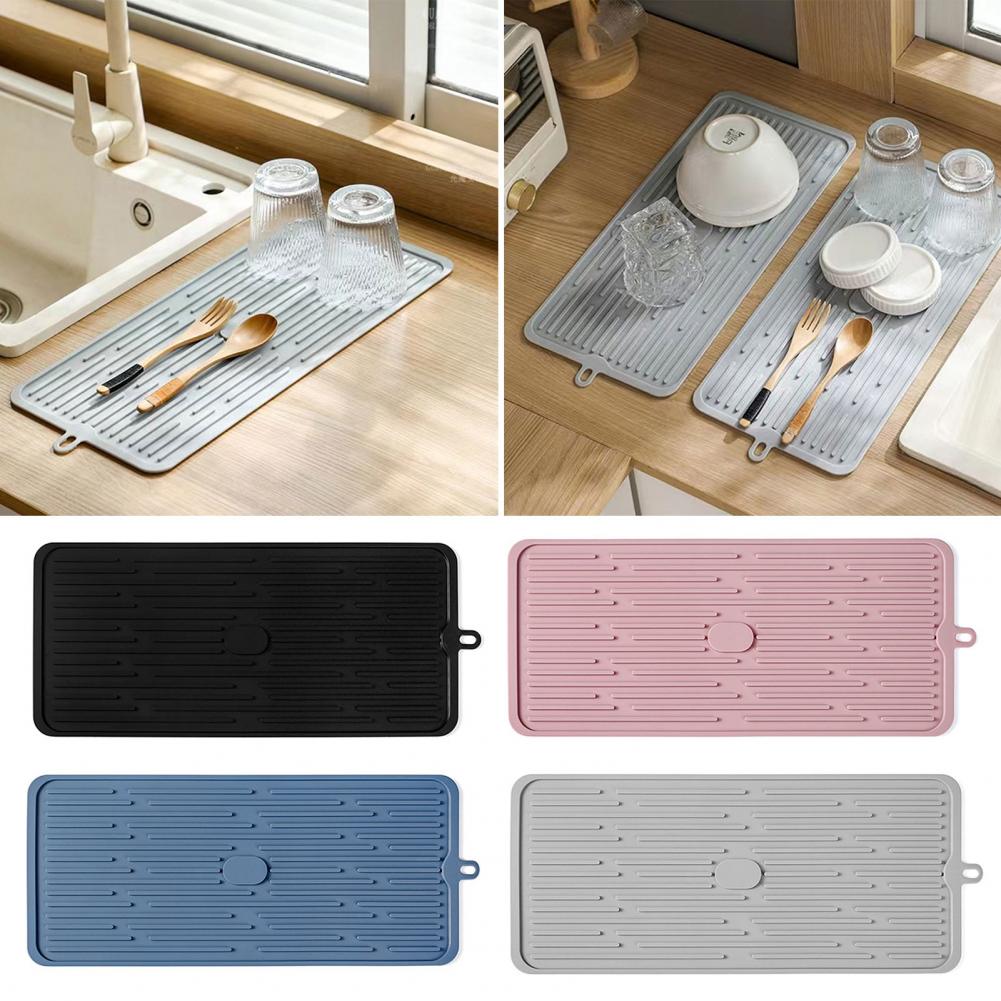 Drying Mat Durable Bright Colo - Kitchen Gadgets Modern 评论和价格