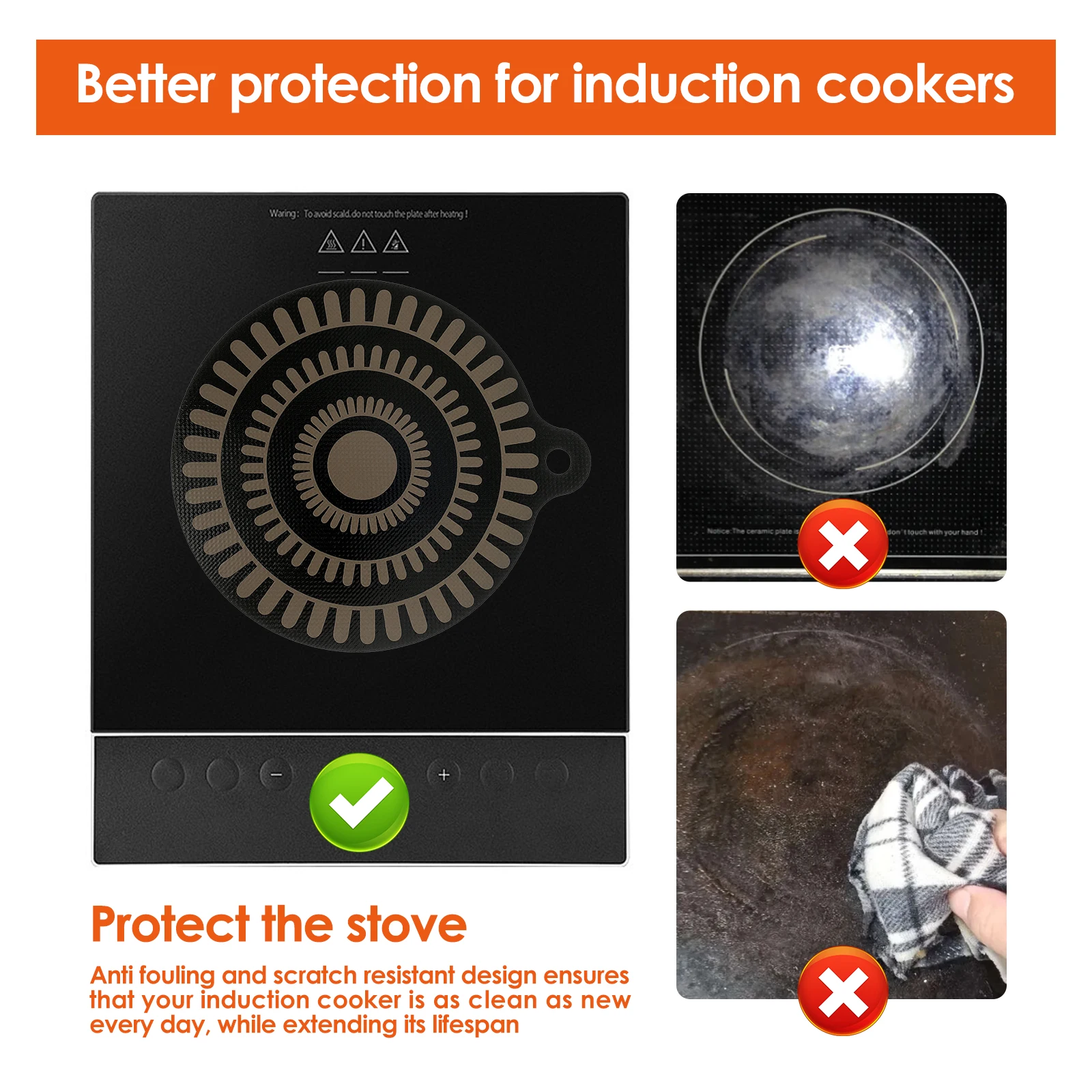 Induction Cooktop Mat Protecto - Kitchen Gadgets Modern 评论和价格