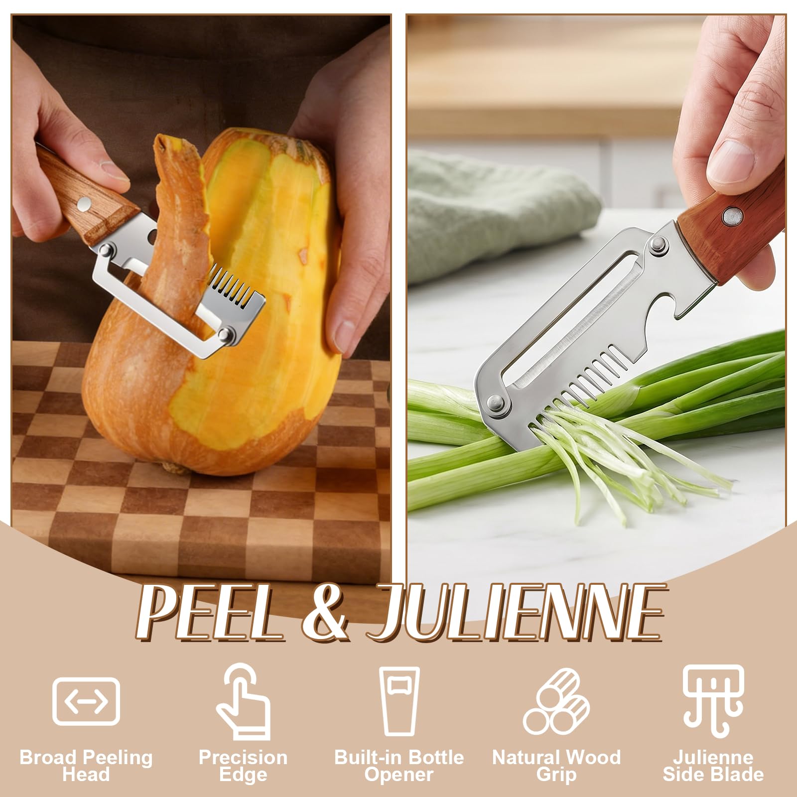 3-in-1 Vegetable Peeler with W - Vegetable Kitchen Gadgets 评论和价格