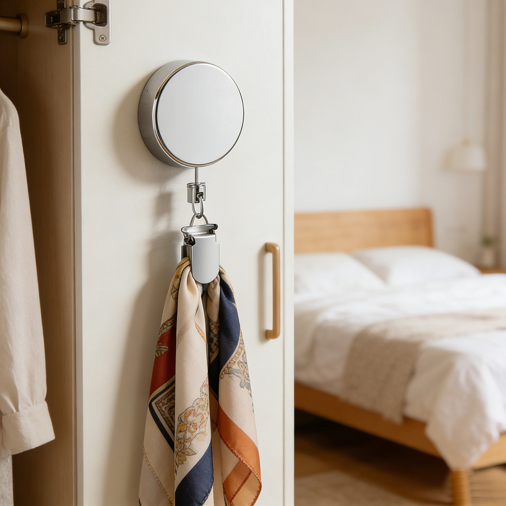 Retractable Towel Clip Holder  - Kitchen Gadgets Organizer 评论和价格