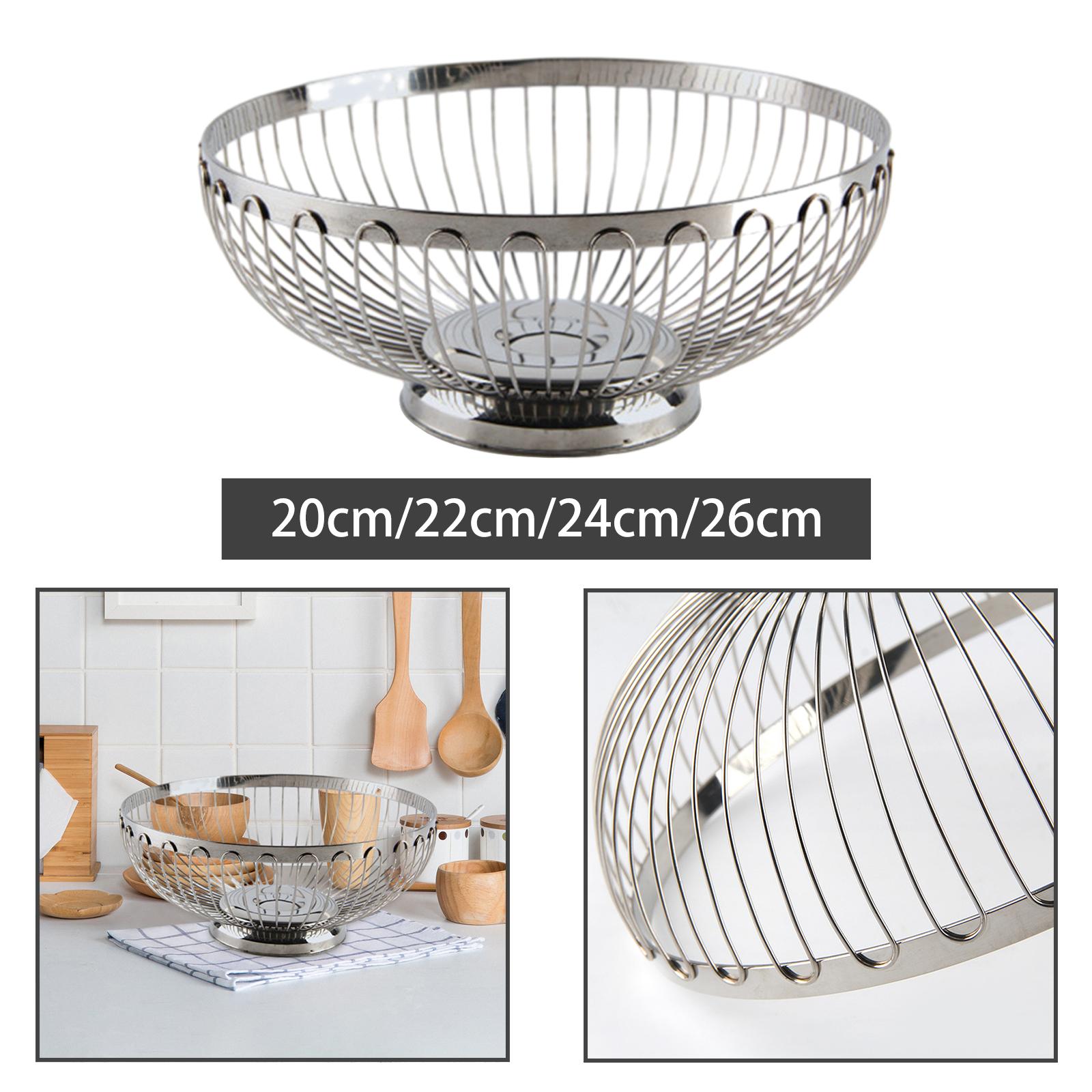 Stainless Steel Fruit Basket C - Kitchen Gadgets Modern 评论和价格