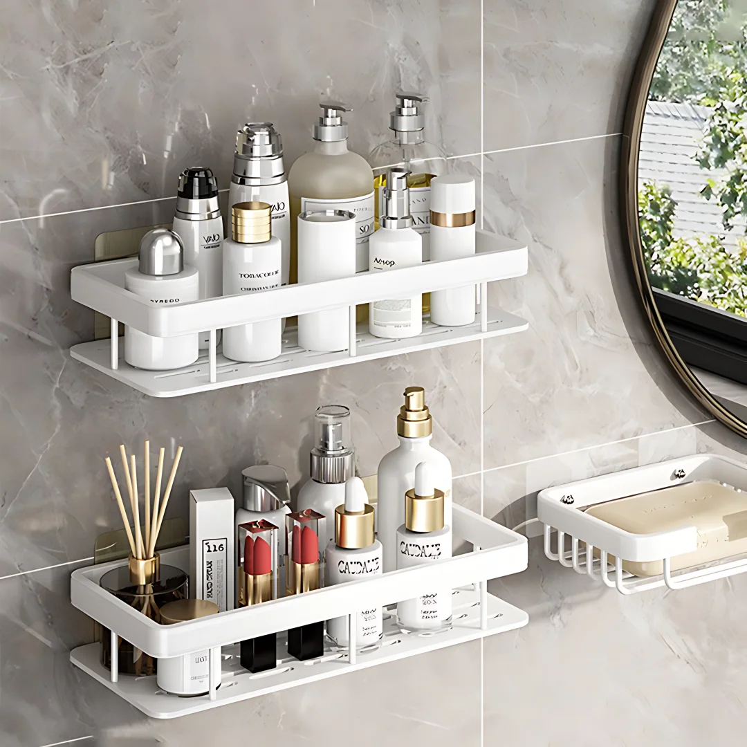 2PCS Bathroom Shelf Kitchen St - Kitchen Gadgets Storage Ideas 评论和价格