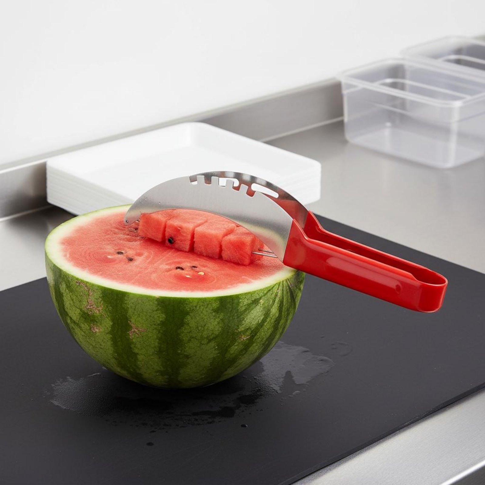 Watermelon Cube Cutter Food Gr - Vegetable Kitchen Gadgets 评论和价格