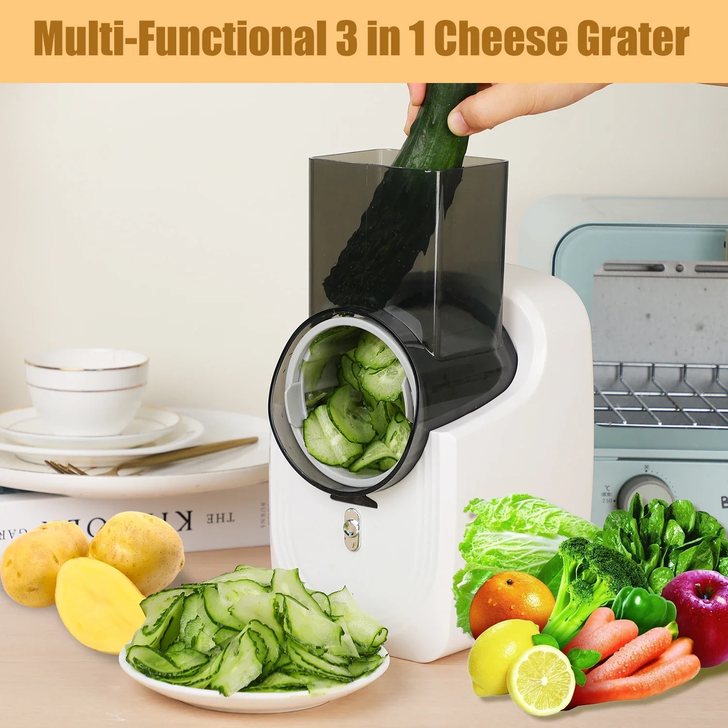 Electric Cheese Grater Electri - Mandoline Slicer 评论和价格