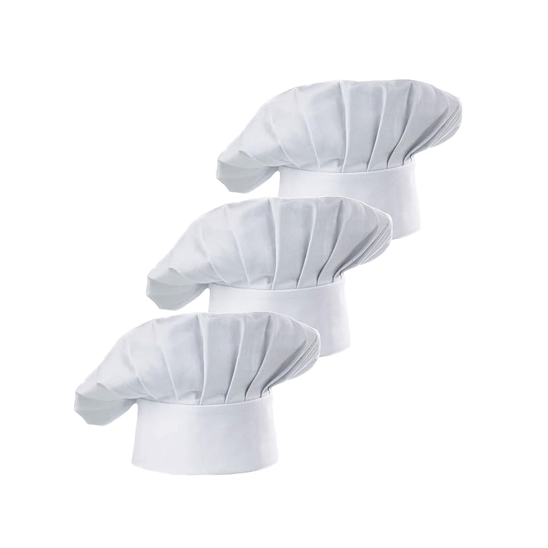 3pcs Chef Hat Adult Adjustable - Kitchen Gadgets Sale 评论和价格