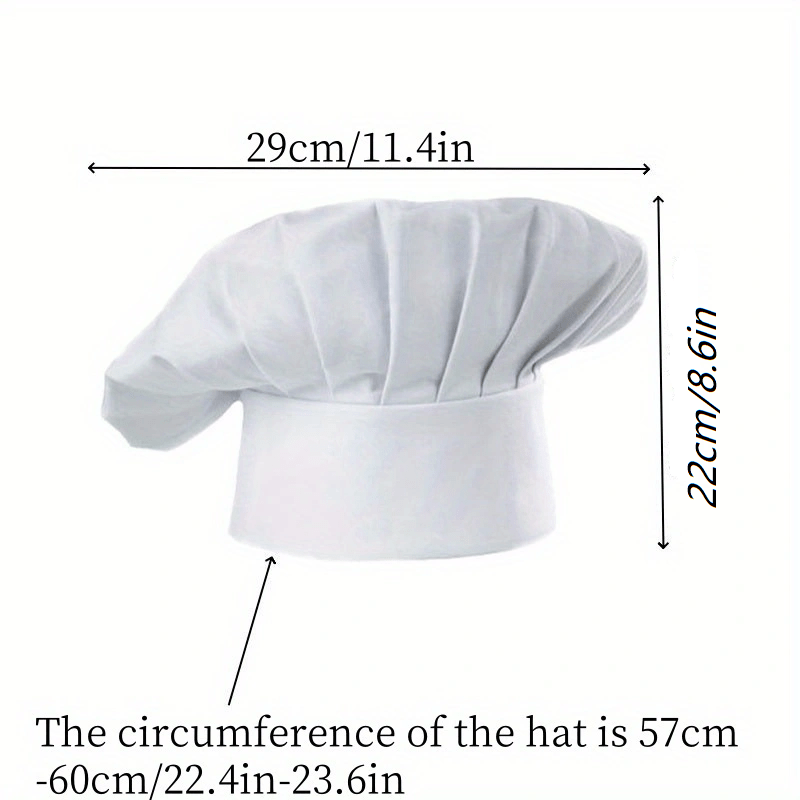 3pcs Chef Hat Adult Adjustable - Kitchen Gadgets Sale 评论和价格
