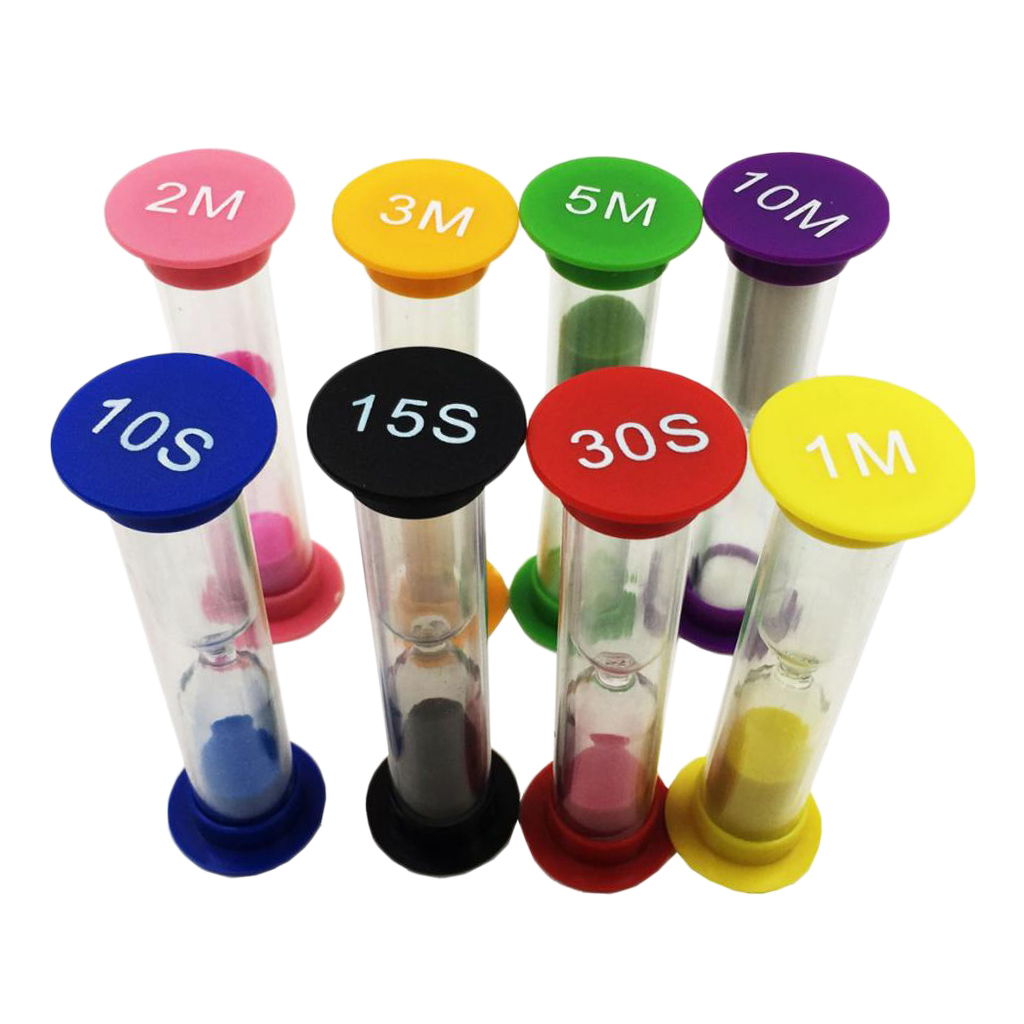 8 Set Sand Timer Clock 10/ 15/ - Kitchen Gadgets Smart 评论和价格