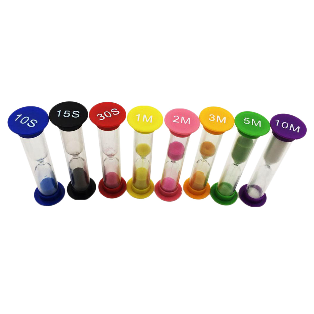 8 Set Sand Timer Clock 10/ 15/ - Kitchen Gadgets Smart 评论和价格