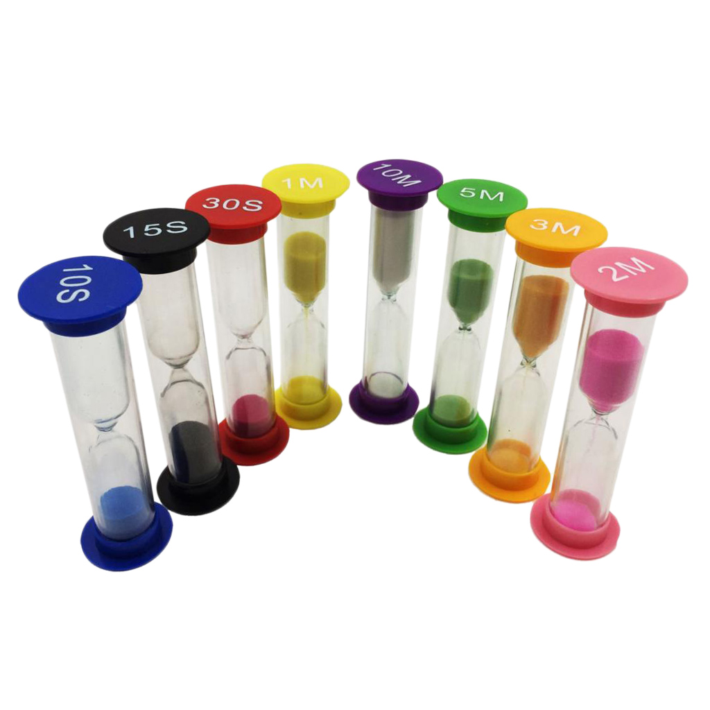8 Set Sand Timer Clock 10/ 15/ - Kitchen Gadgets Smart 评论和价格