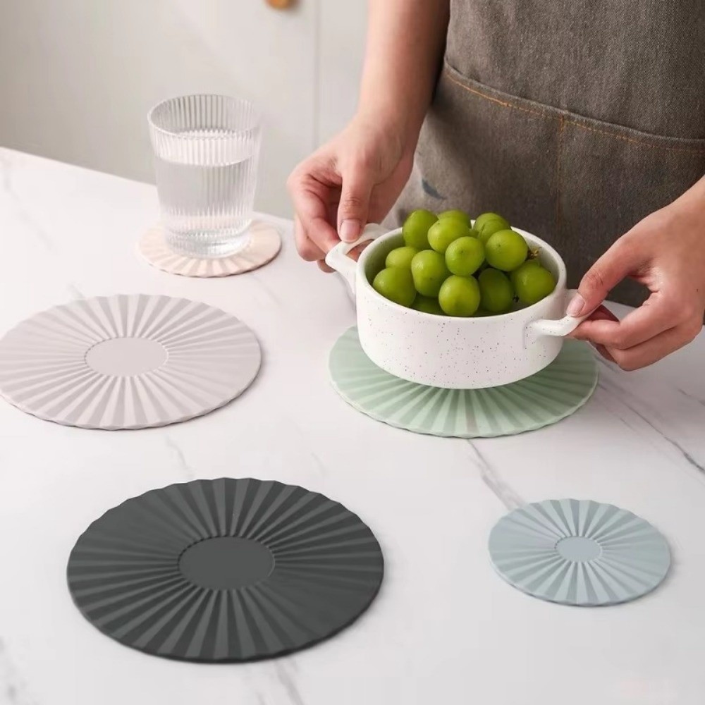 Ins Round Pot Pan Mat Silicone - Kitchen Gadgets Modern 评论和价格