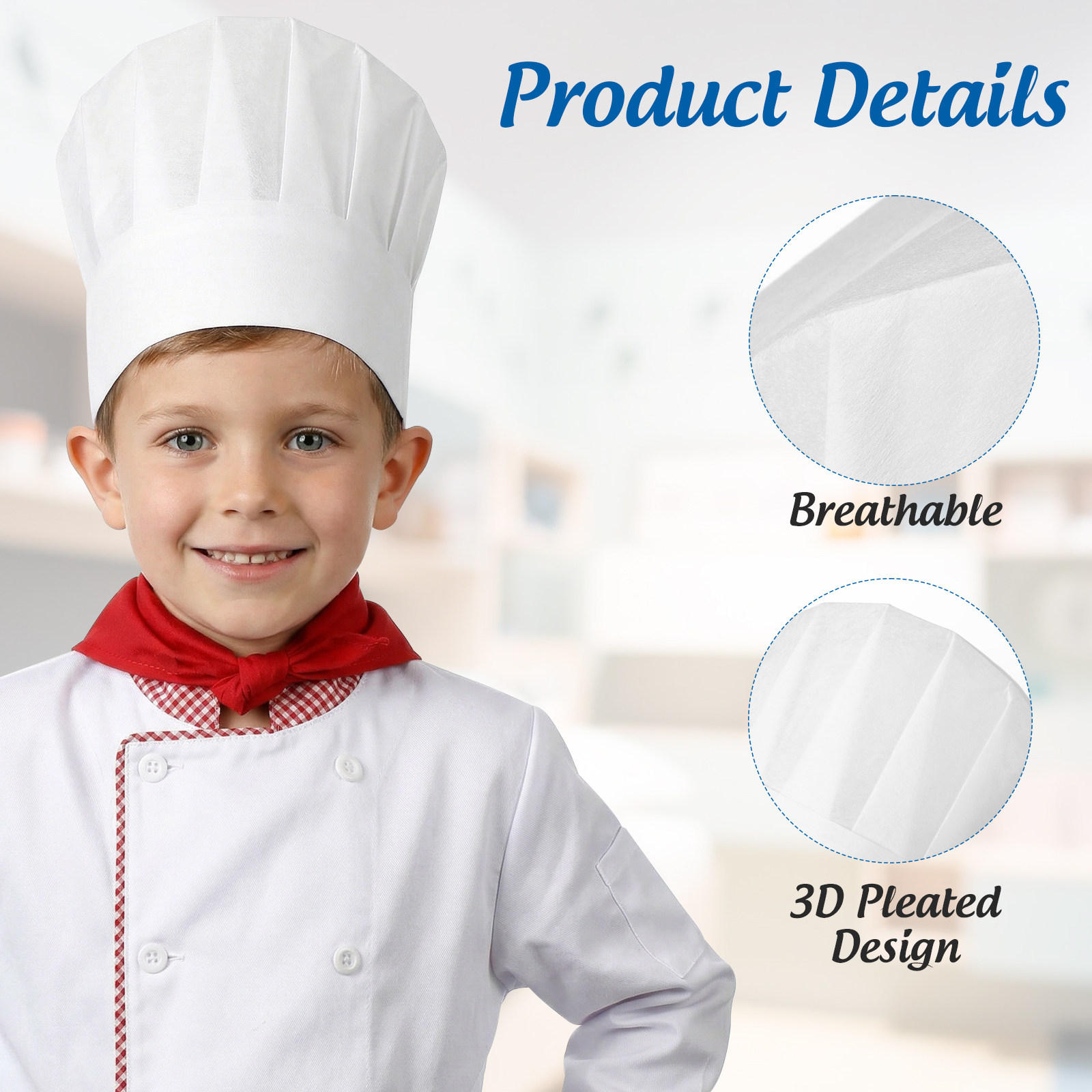 20pcs Children Disposable Chef - Kitchen Gadgets Sale 评论和价格