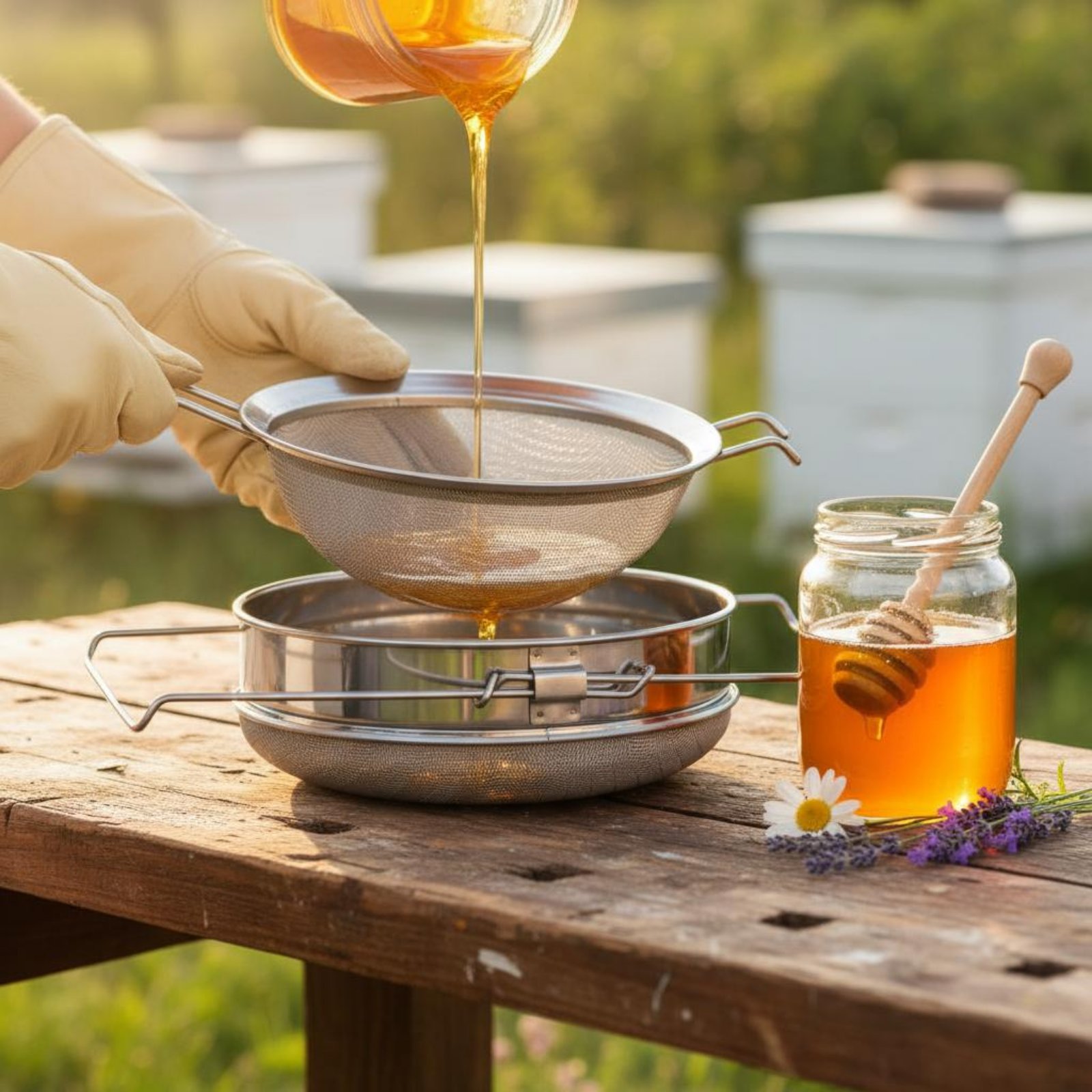 Double Tier Honey Strainer Eas - Stainless Steel Strainer 评论和价格