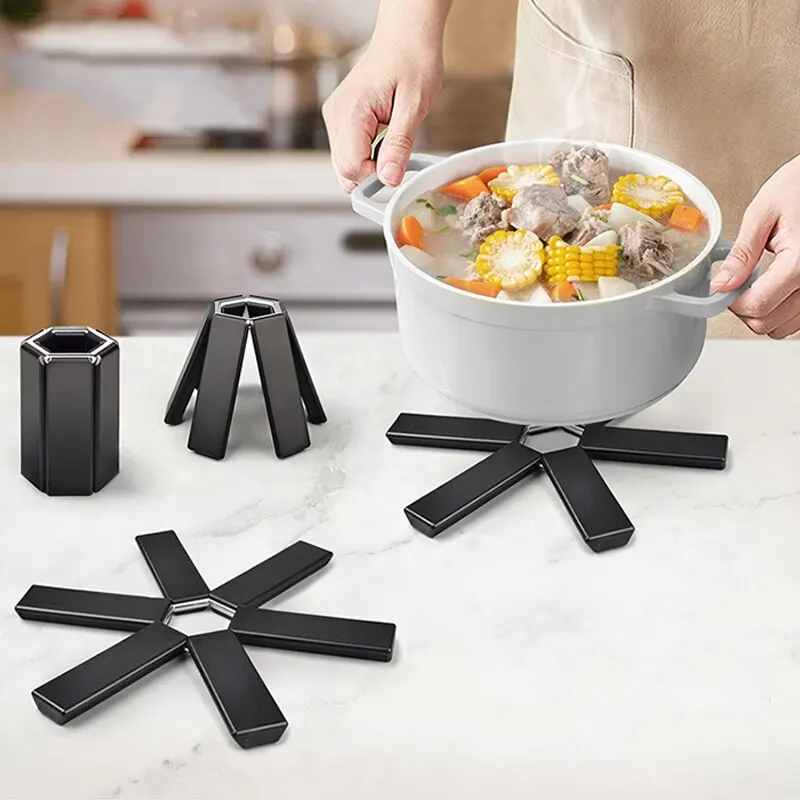 1/2PCS ABS Insulating Mat Pot  - Kitchen Gadgets Modern 评论和价格