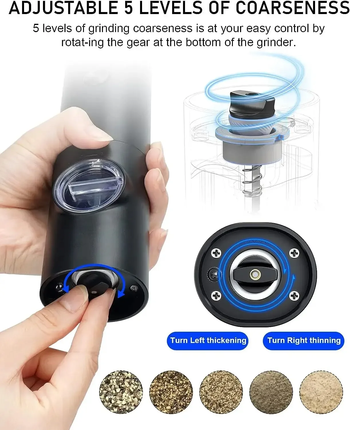 Electric Salt And Pepper Grind - Kitchen Gadgets Smart 评论和价格
