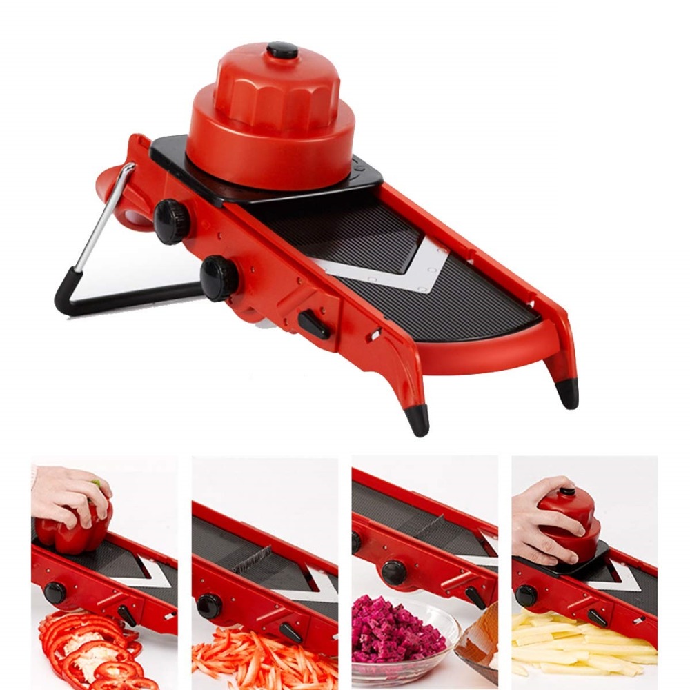 Adjustable V Blade Mandoline V - Mandoline Slicer 评论和价格