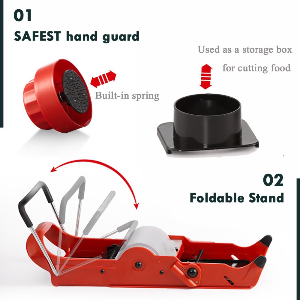 Adjustable V Blade Mandoline V - Mandoline Slicer 评论和价格