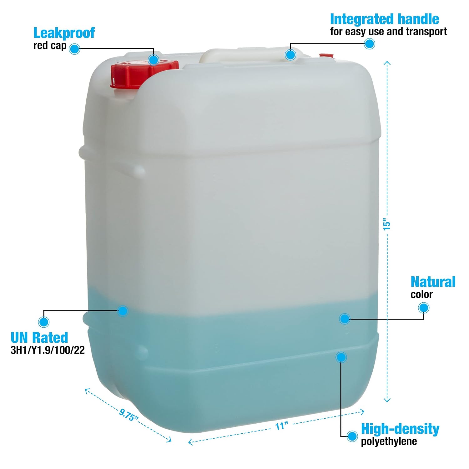 5 Gallon Stackable Plastic Car - Food Storage Containers 评论和价格