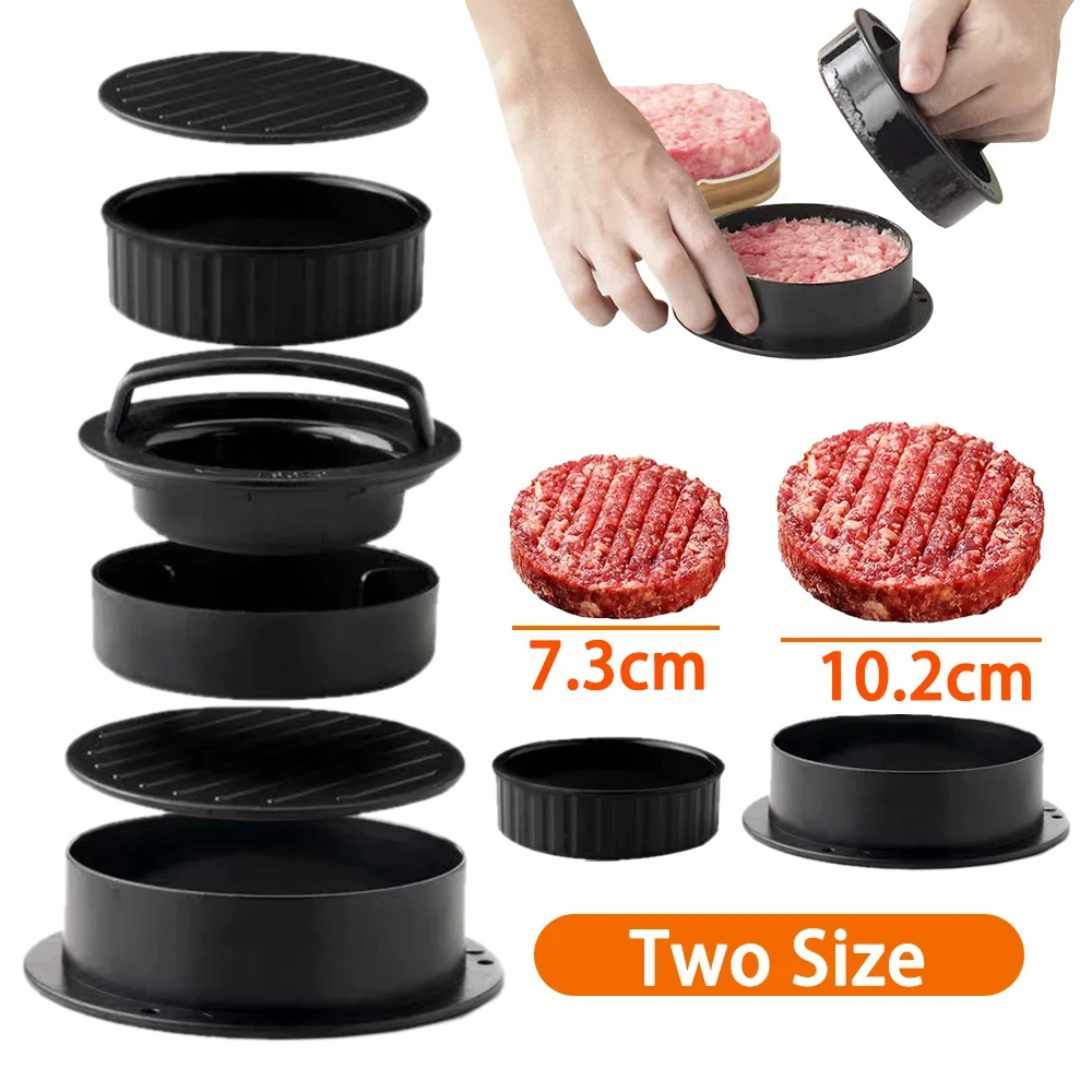 Round Hamburger Burger Press B - Kitchen Gadgets Modern 评论和价格